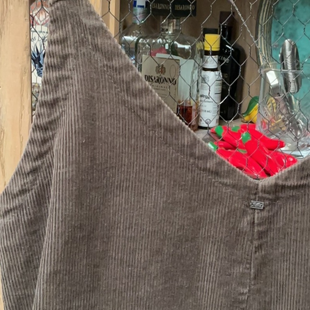 Billabong Windechaser Cord Jumpsuit in Green - Picture 11 of 14